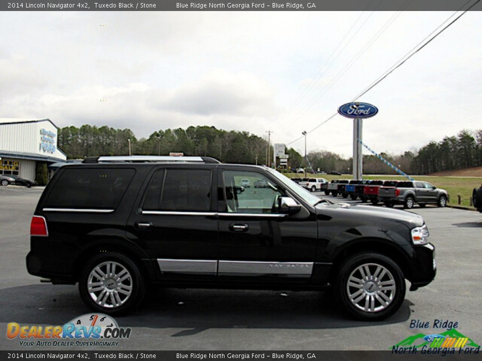 2014 Lincoln Navigator 4x2 Tuxedo Black / Stone Photo #6