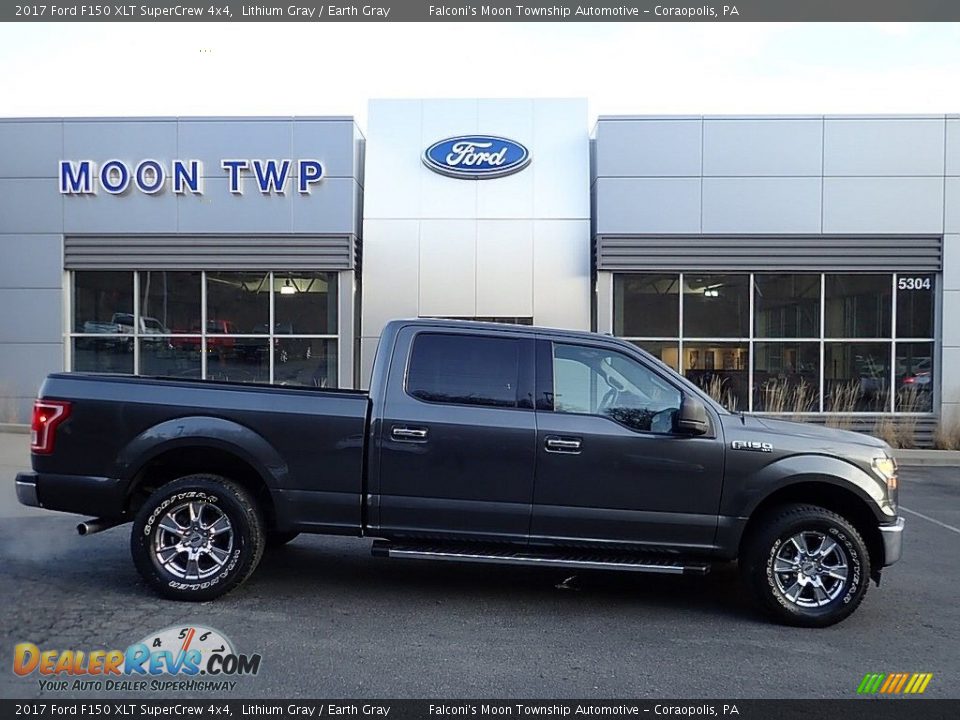 2017 Ford F150 XLT SuperCrew 4x4 Lithium Gray / Earth Gray Photo #1