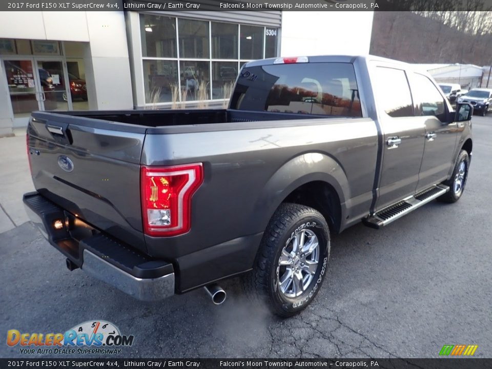 2017 Ford F150 XLT SuperCrew 4x4 Lithium Gray / Earth Gray Photo #2