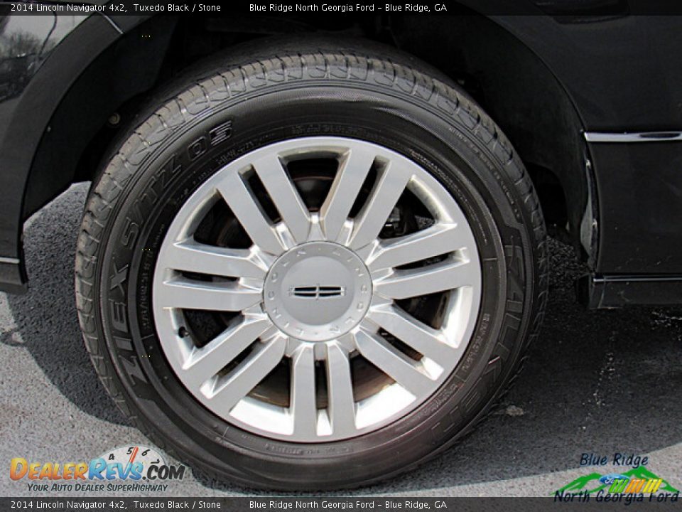 2014 Lincoln Navigator 4x2 Tuxedo Black / Stone Photo #9