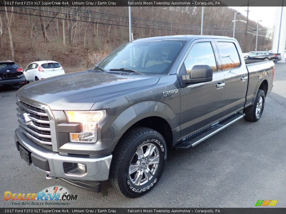 2017 Ford F150 XLT SuperCrew 4x4 Lithium Gray / Earth Gray Photo #6