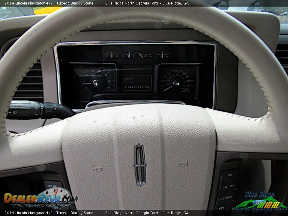 2014 Lincoln Navigator 4x2 Tuxedo Black / Stone Photo #19