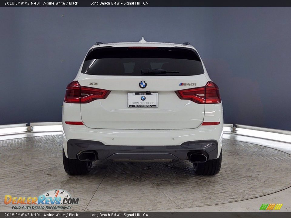 2018 BMW X3 M40i Alpine White / Black Photo #4