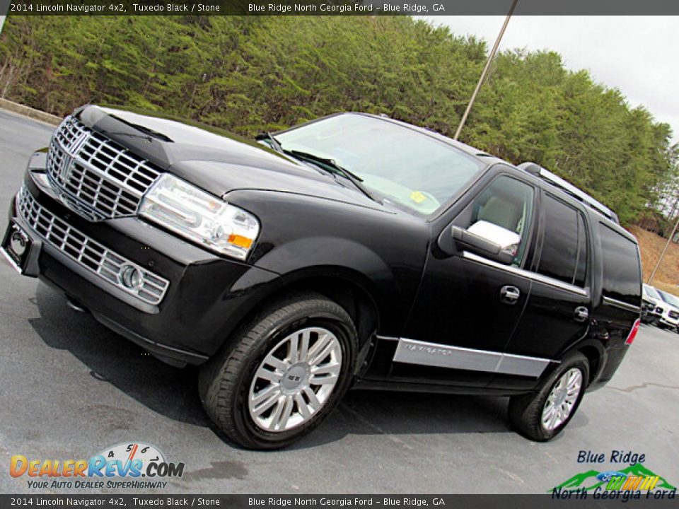 2014 Lincoln Navigator 4x2 Tuxedo Black / Stone Photo #27