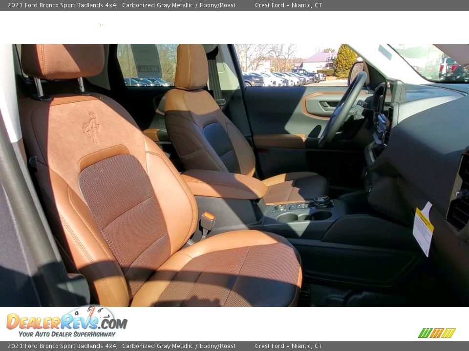 Front Seat of 2021 Ford Bronco Sport Badlands 4x4 Photo #24
