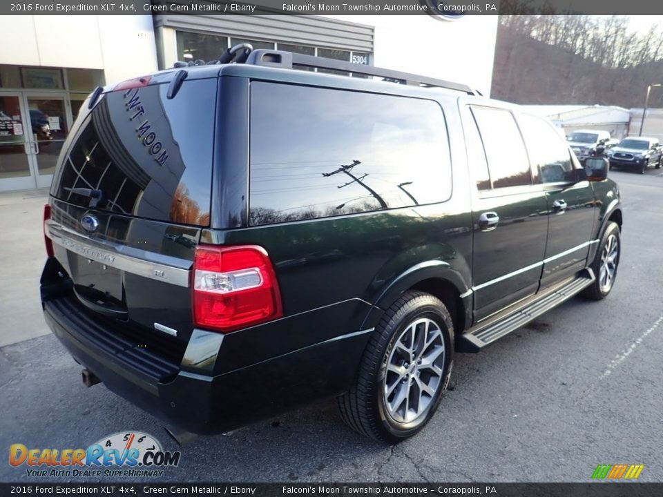 2016 Ford Expedition XLT 4x4 Green Gem Metallic / Ebony Photo #2