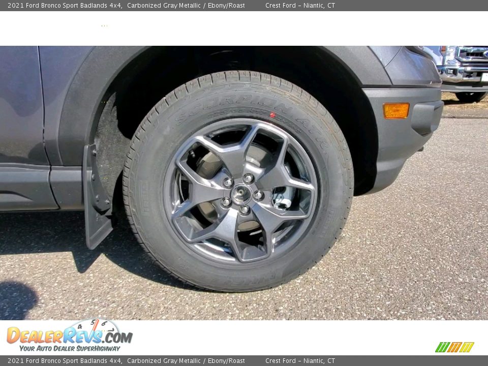 2021 Ford Bronco Sport Badlands 4x4 Carbonized Gray Metallic / Ebony/Roast Photo #27