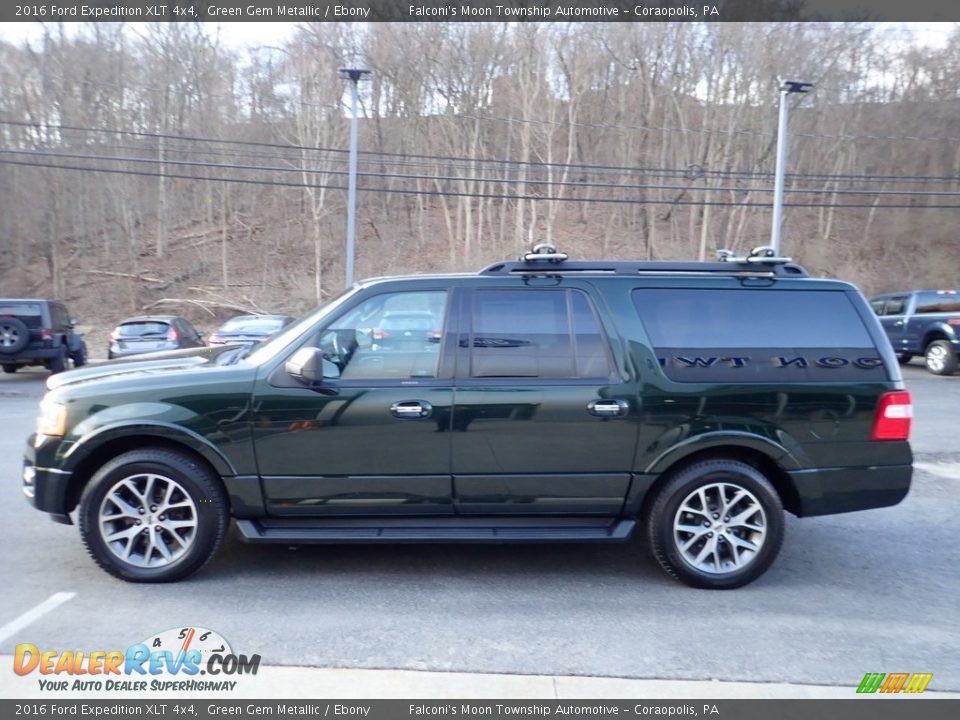 2016 Ford Expedition XLT 4x4 Green Gem Metallic / Ebony Photo #6