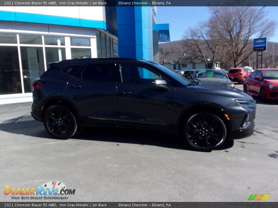 2021 Chevrolet Blazer RS AWD Iron Gray Metallic / Jet Black Photo #1