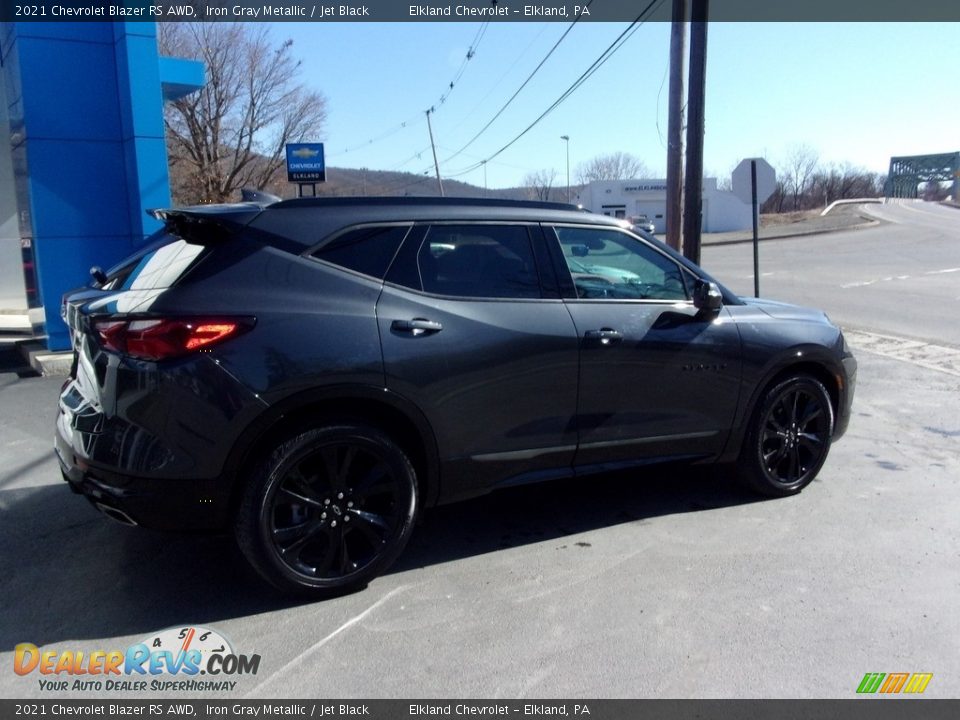 2021 Chevrolet Blazer RS AWD Iron Gray Metallic / Jet Black Photo #2