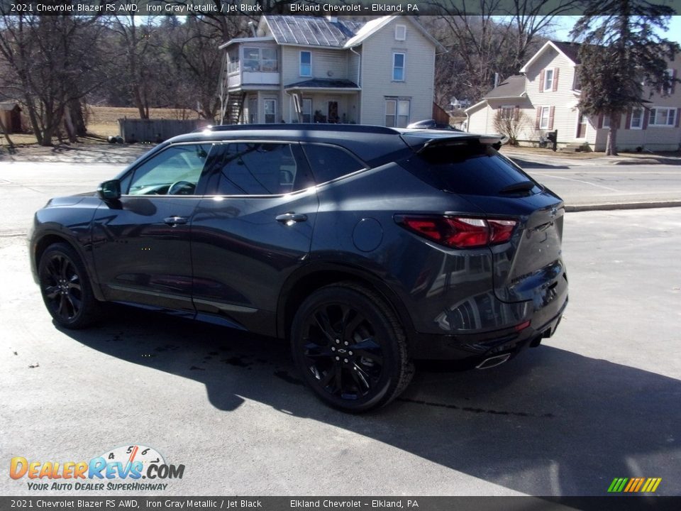 2021 Chevrolet Blazer RS AWD Iron Gray Metallic / Jet Black Photo #4