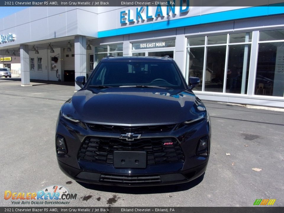 2021 Chevrolet Blazer RS AWD Iron Gray Metallic / Jet Black Photo #6