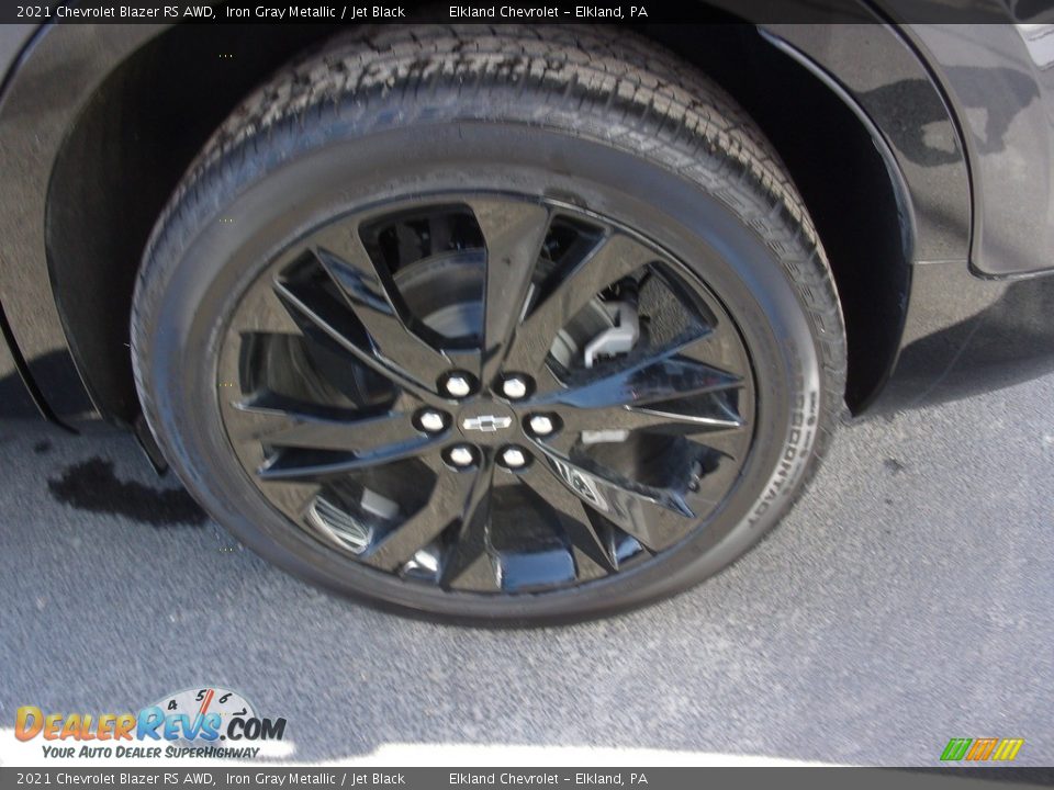 2021 Chevrolet Blazer RS AWD Iron Gray Metallic / Jet Black Photo #9