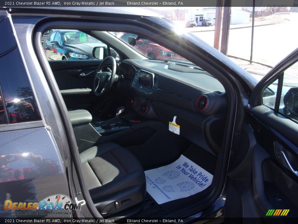 2021 Chevrolet Blazer RS AWD Iron Gray Metallic / Jet Black Photo #16