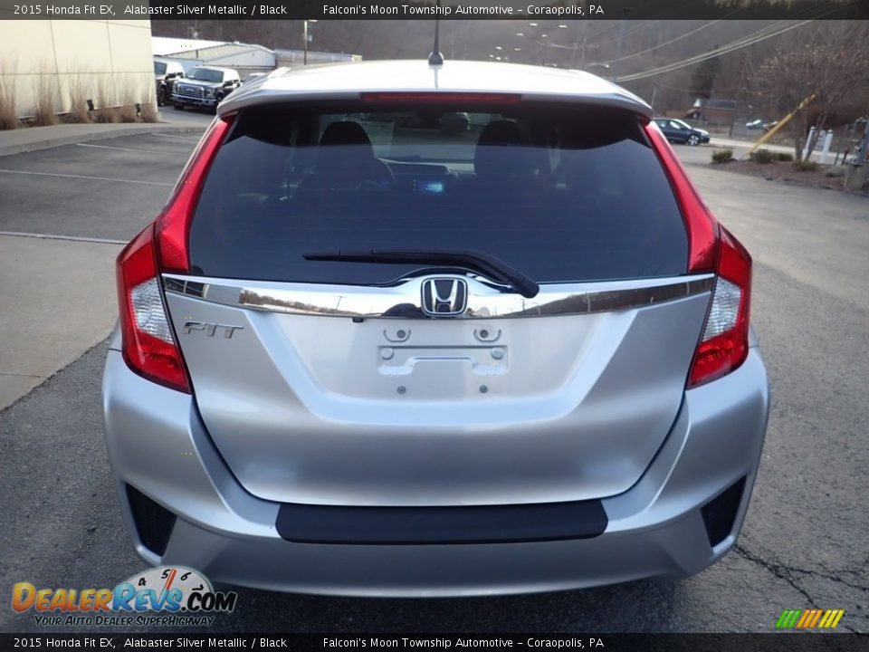 2015 Honda Fit EX Alabaster Silver Metallic / Black Photo #3