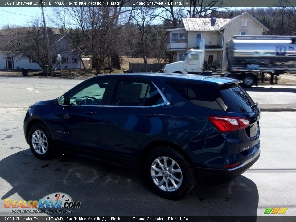 2021 Chevrolet Equinox LT AWD Pacific Blue Metallic / Jet Black Photo #5