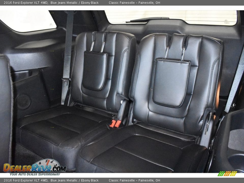 2016 Ford Explorer XLT 4WD Blue Jeans Metallic / Ebony Black Photo #9
