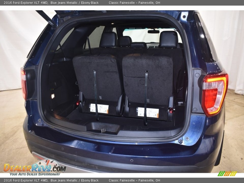 2016 Ford Explorer XLT 4WD Blue Jeans Metallic / Ebony Black Photo #10
