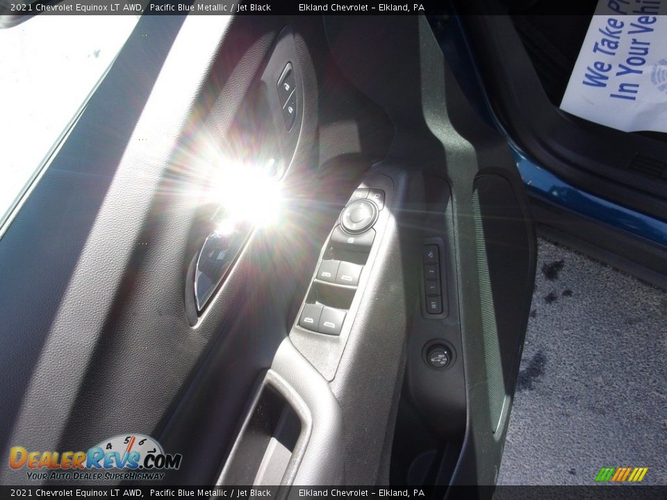 2021 Chevrolet Equinox LT AWD Pacific Blue Metallic / Jet Black Photo #14