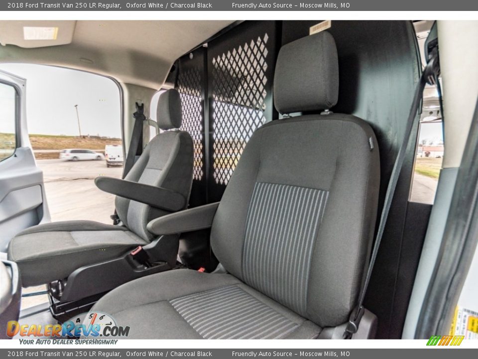 Front Seat of 2018 Ford Transit Van 250 LR Regular Photo #18