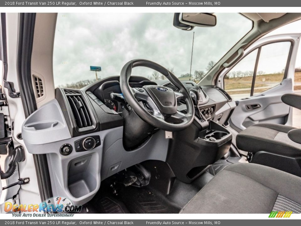 Dashboard of 2018 Ford Transit Van 250 LR Regular Photo #20