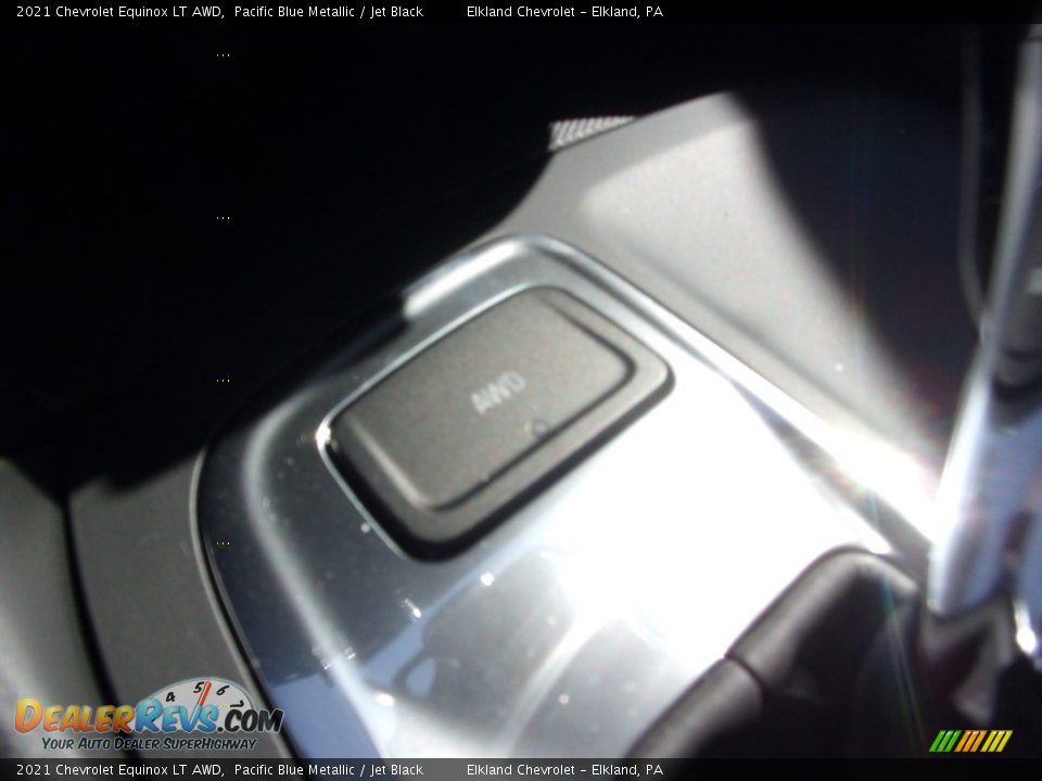 2021 Chevrolet Equinox LT AWD Pacific Blue Metallic / Jet Black Photo #26