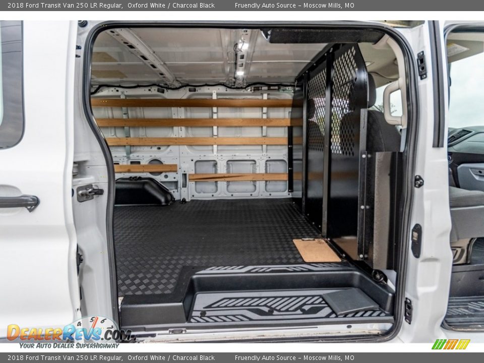 2018 Ford Transit Van 250 LR Regular Oxford White / Charcoal Black Photo #26