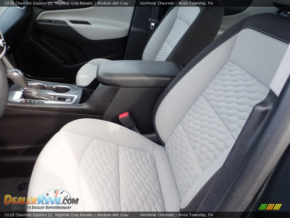 2018 Chevrolet Equinox LS Nightfall Gray Metallic / Medium Ash Gray Photo #20