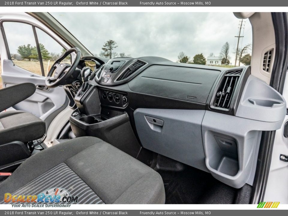 Dashboard of 2018 Ford Transit Van 250 LR Regular Photo #29