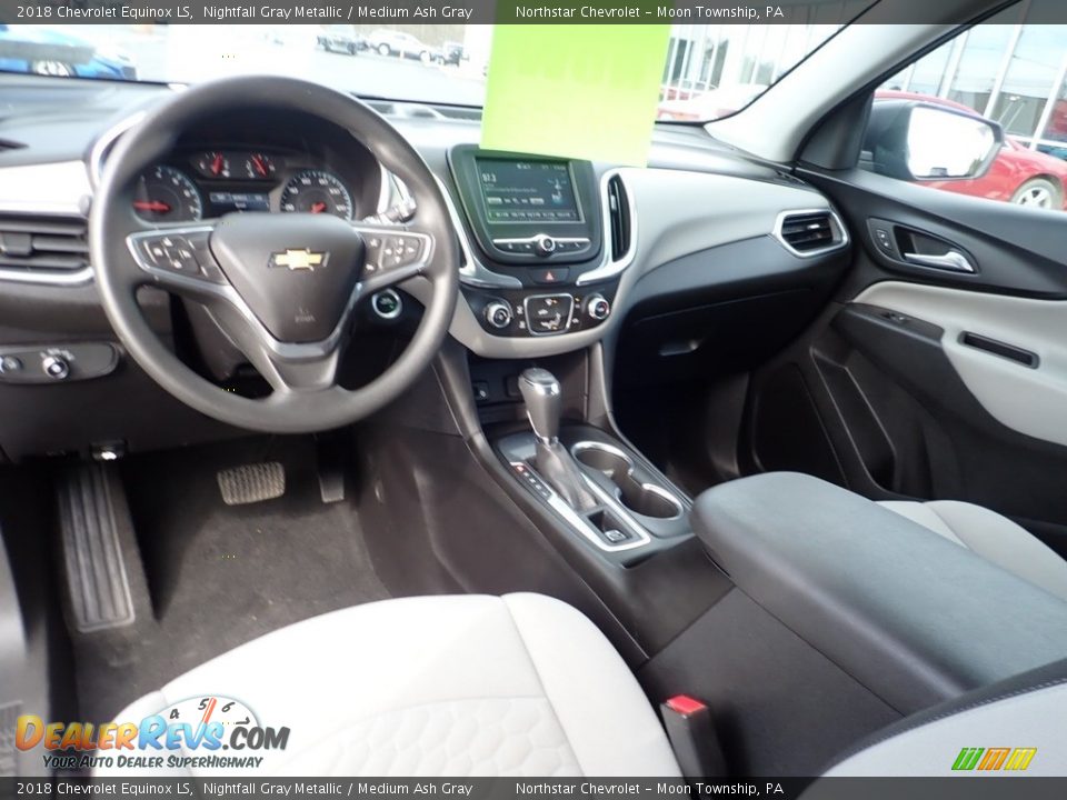 2018 Chevrolet Equinox LS Nightfall Gray Metallic / Medium Ash Gray Photo #22