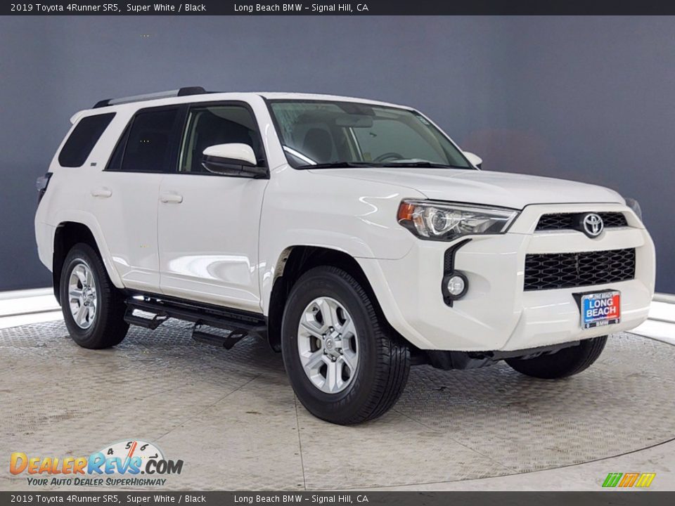 2019 Toyota 4Runner SR5 Super White / Black Photo #1