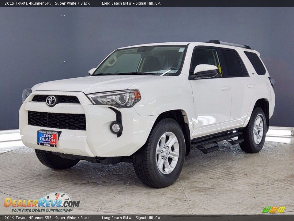 2019 Toyota 4Runner SR5 Super White / Black Photo #3