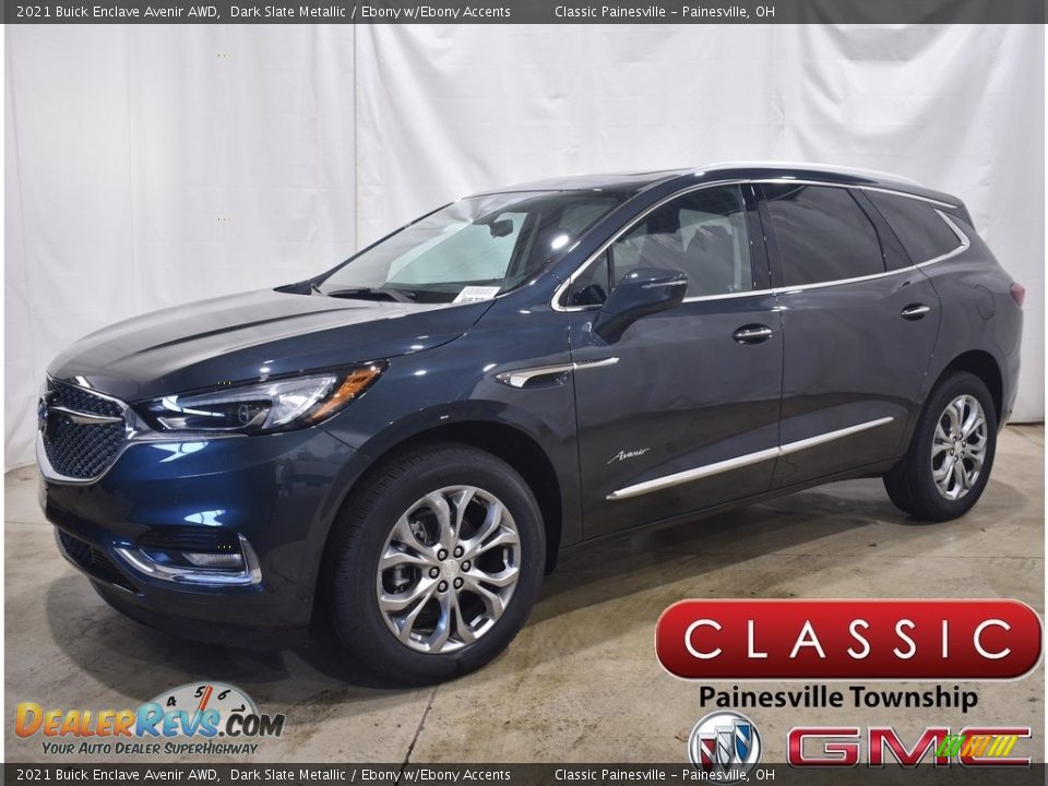 2021 Buick Enclave Avenir AWD Dark Slate Metallic / Ebony w/Ebony Accents Photo #1