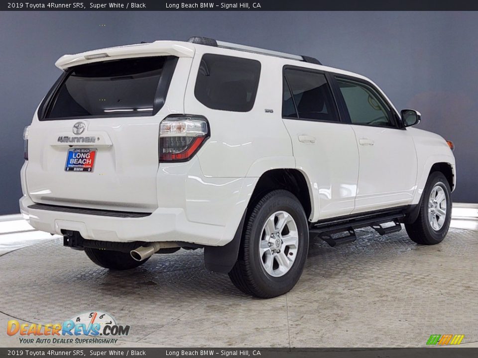 2019 Toyota 4Runner SR5 Super White / Black Photo #5