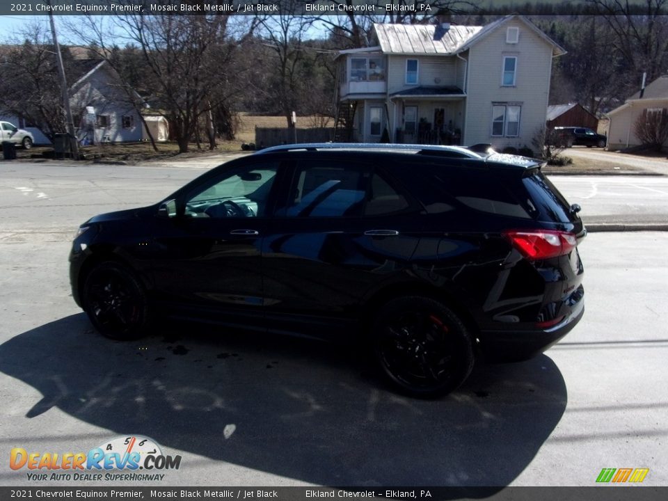 2021 Chevrolet Equinox Premier Mosaic Black Metallic / Jet Black Photo #4