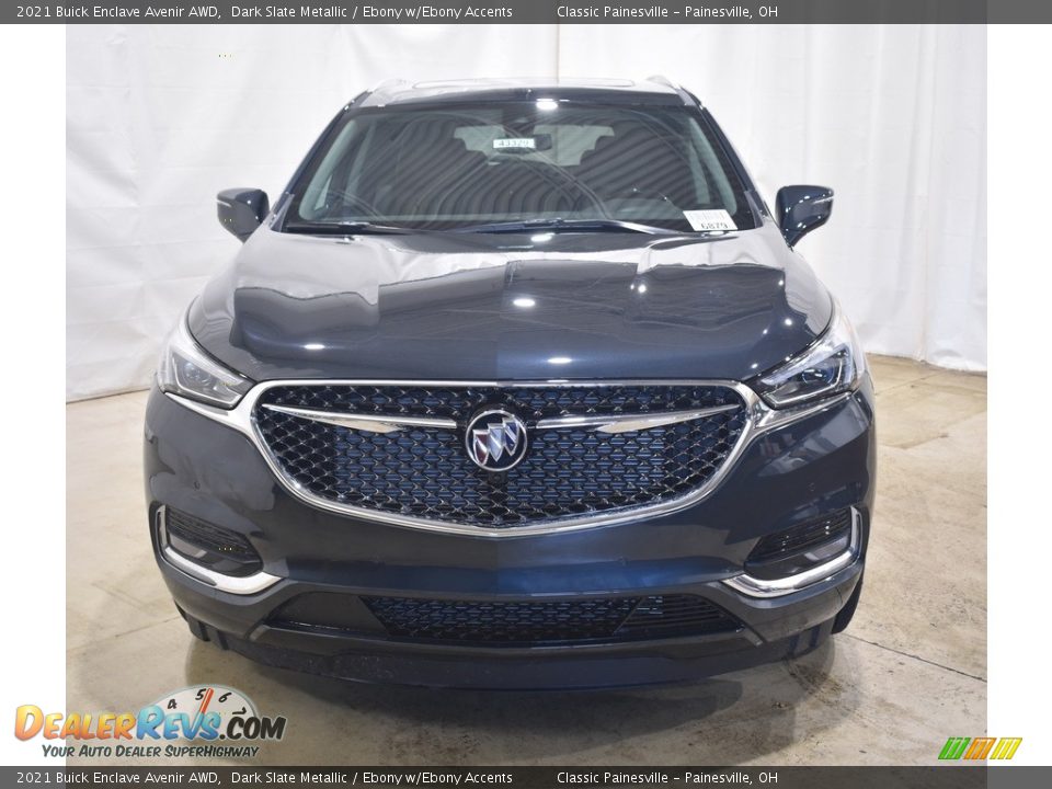 2021 Buick Enclave Avenir AWD Dark Slate Metallic / Ebony w/Ebony Accents Photo #4