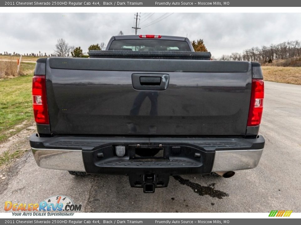 2011 Chevrolet Silverado 2500HD Regular Cab 4x4 Black / Dark Titanium Photo #5