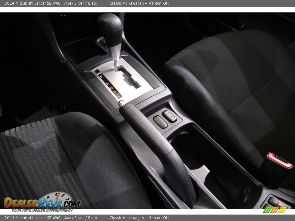 2014 Mitsubishi Lancer SE AWC Apex Silver / Black Photo #13