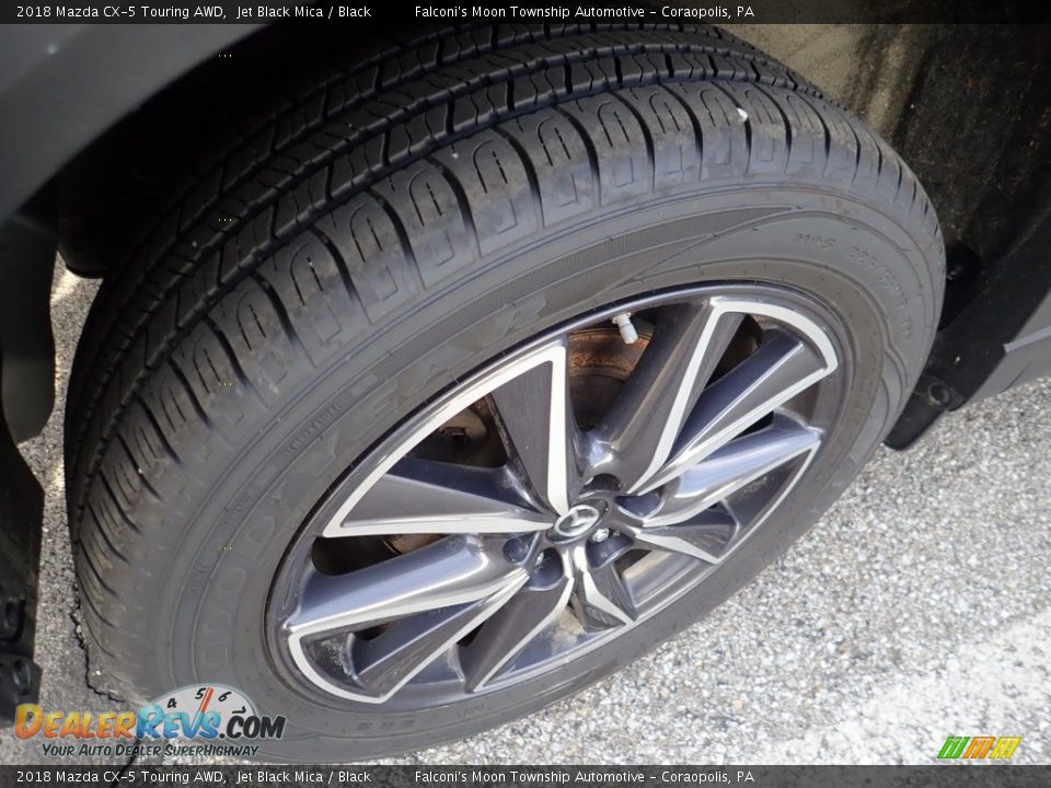 2018 Mazda CX-5 Touring AWD Jet Black Mica / Black Photo #5
