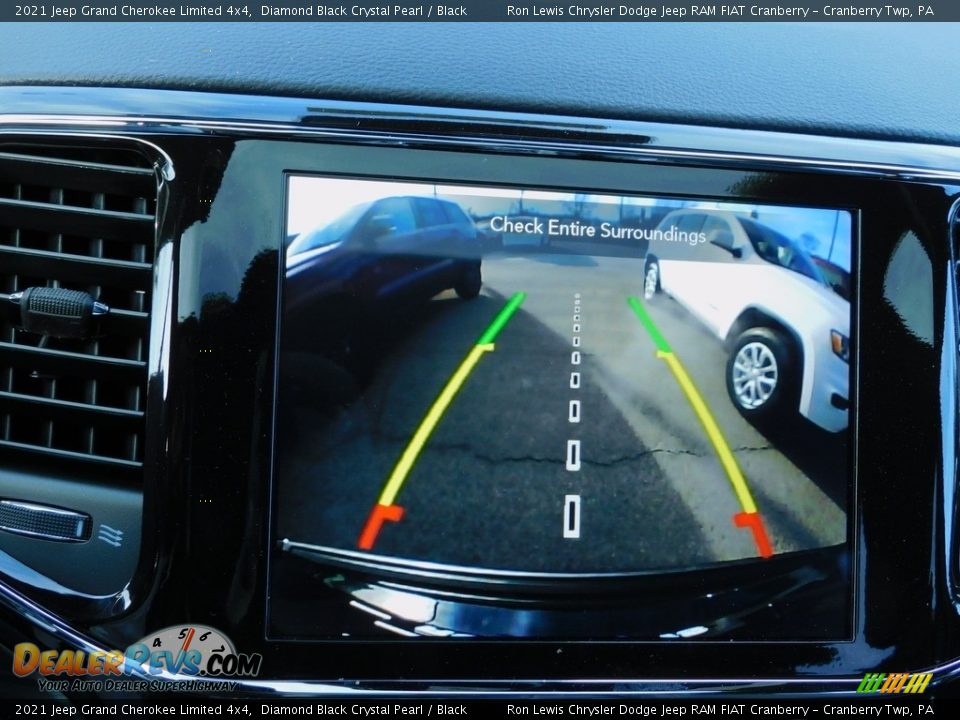 2021 Jeep Grand Cherokee Limited 4x4 Diamond Black Crystal Pearl / Black Photo #18