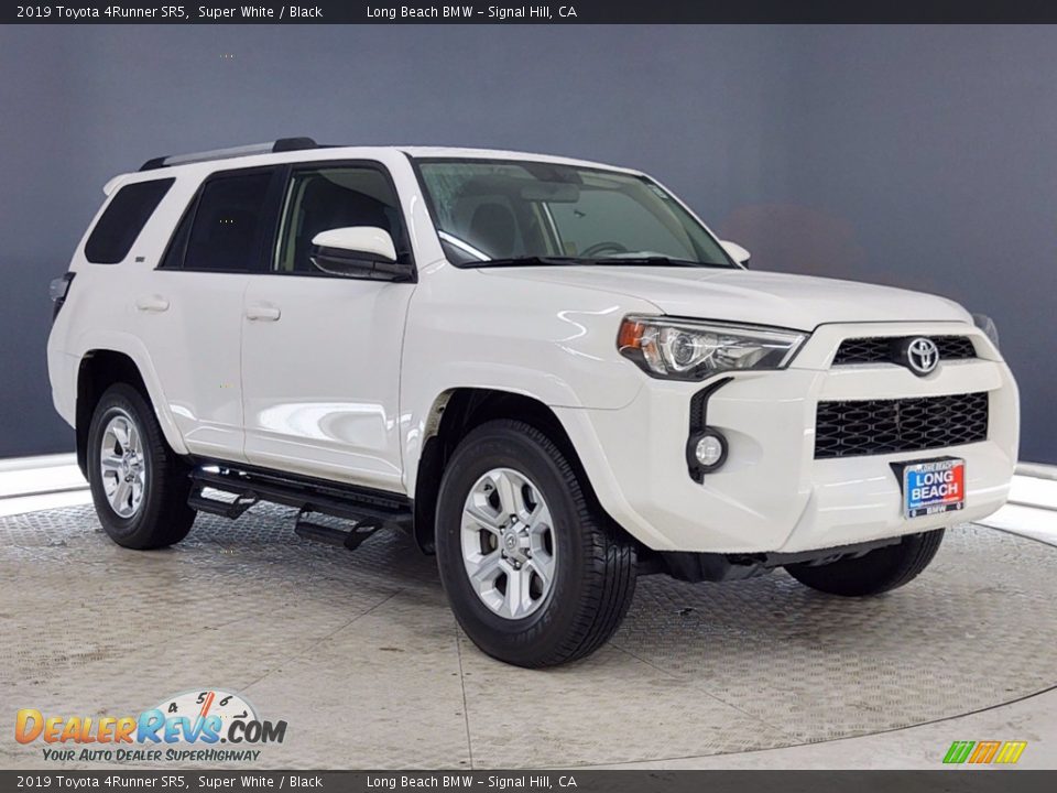 2019 Toyota 4Runner SR5 Super White / Black Photo #36