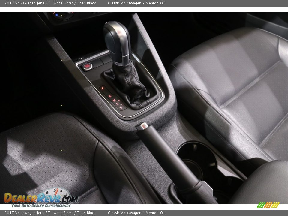 2017 Volkswagen Jetta SE White Silver / Titan Black Photo #11