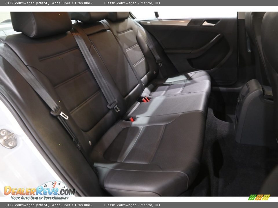 2017 Volkswagen Jetta SE White Silver / Titan Black Photo #13