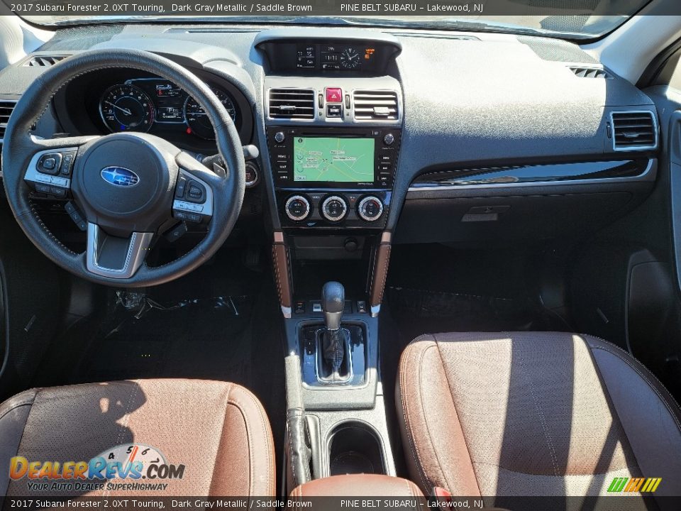 2017 Subaru Forester 2.0XT Touring Dark Gray Metallic / Saddle Brown Photo #6