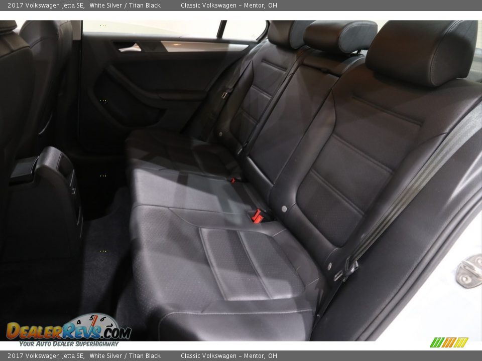 2017 Volkswagen Jetta SE White Silver / Titan Black Photo #14