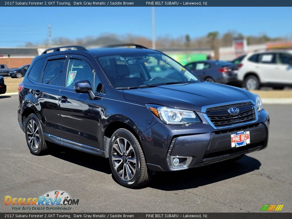 2017 Subaru Forester 2.0XT Touring Dark Gray Metallic / Saddle Brown Photo #15