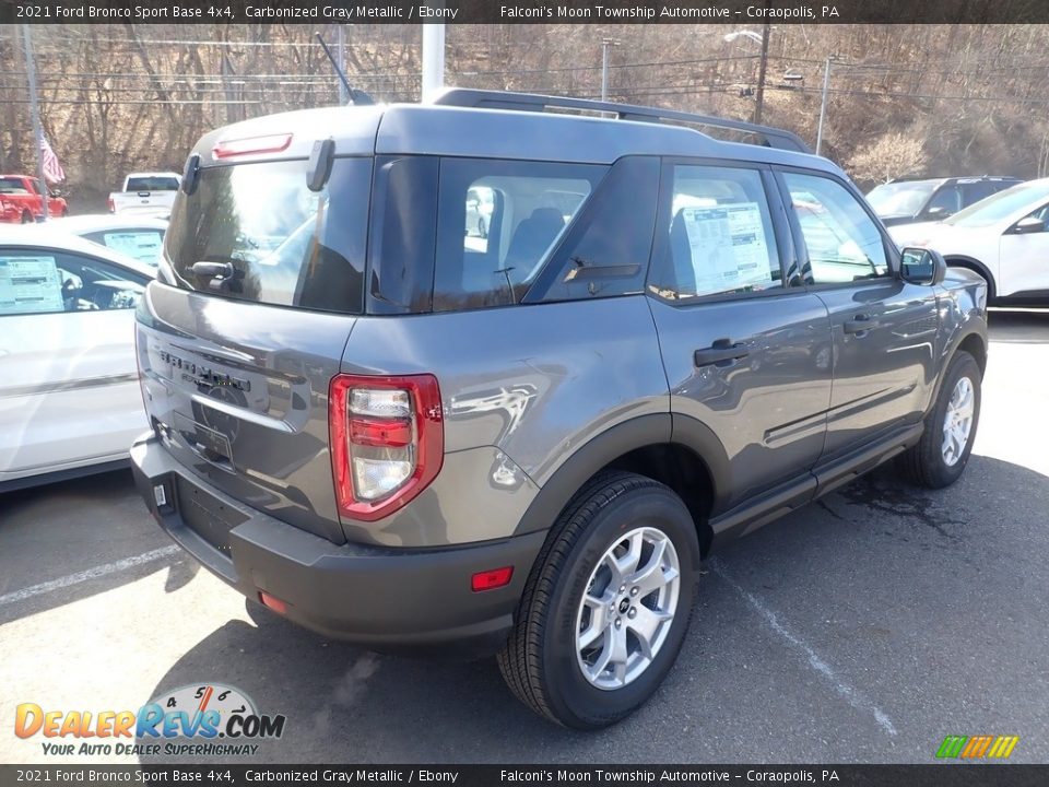 2021 Ford Bronco Sport Base 4x4 Carbonized Gray Metallic / Ebony Photo #2