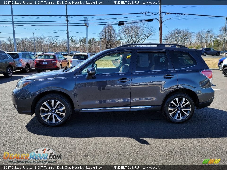 2017 Subaru Forester 2.0XT Touring Dark Gray Metallic / Saddle Brown Photo #18