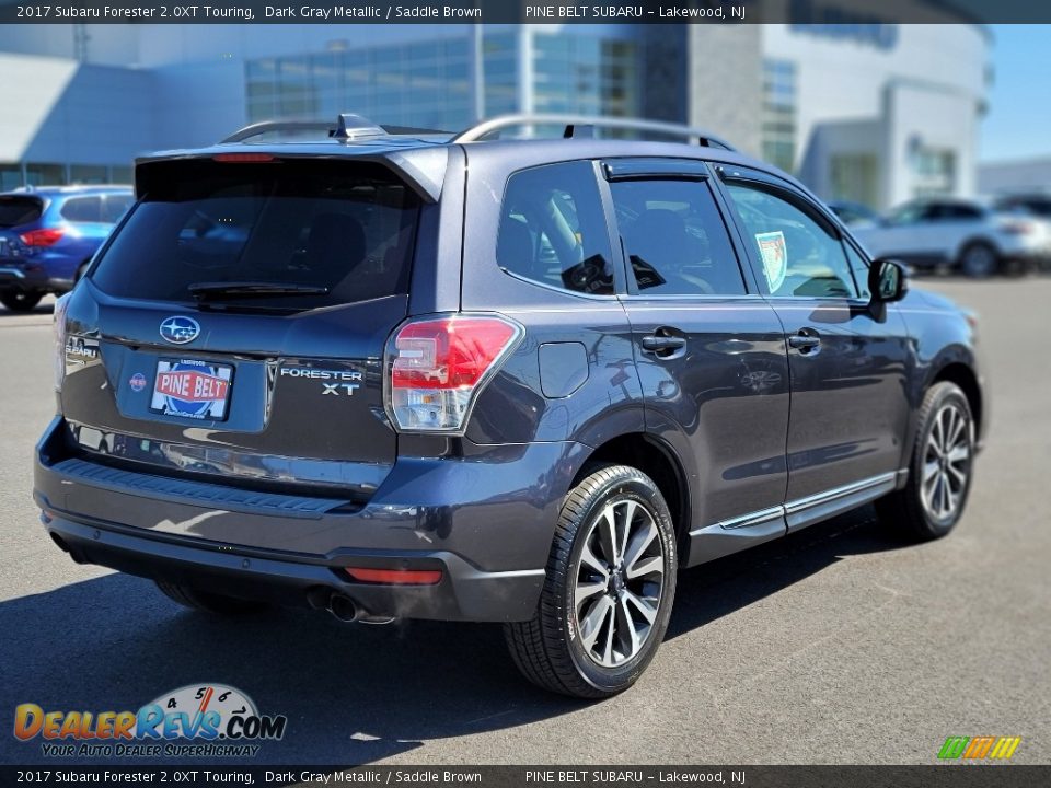 2017 Subaru Forester 2.0XT Touring Dark Gray Metallic / Saddle Brown Photo #19