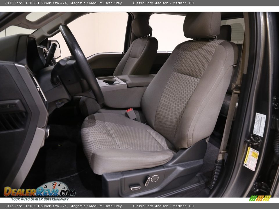 2016 Ford F150 XLT SuperCrew 4x4 Magnetic / Medium Earth Gray Photo #6